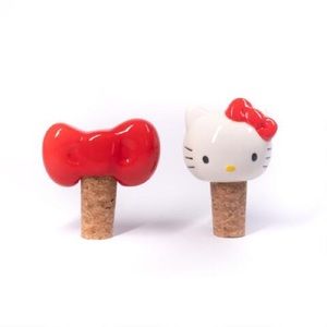 Hello kitty wine stopper